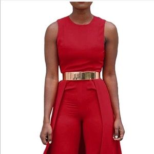 Verwin Women's Jumpsuit High-Waist